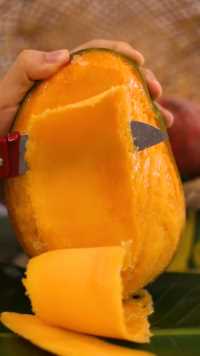 冰冻大芒果冰激凌一样的口感特别好吃！