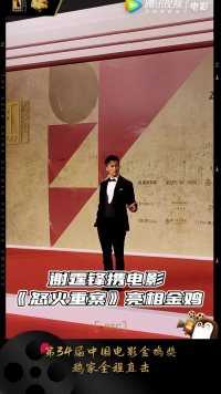 金鸡奖闭幕红毯：谢霆锋帅气亮相，凭《怒火·重案》获最佳男配角提名