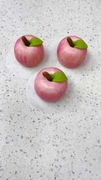 可爱的小苹果，手法简单，你学会了吗？