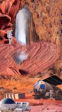 火星峡谷，深八千米，长4500公里，是太阳系至大的峡谷，天问一号传回珍贵影像，火星表面竟是这样！你听过从火星传回的声音吗