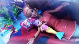 美人鱼公主玩具故事36：小公主和朋友重返海底世界王工，准备营救爸爸妈妈