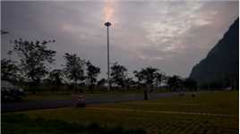 2021.10.31晨，英德乡村的晨曦！