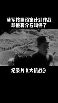 蒋介石担心日军抢占粮食产地，令陈诚前去督战#纪录片 