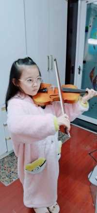 💞水晶学习小提琴🎻 第83周第2天！