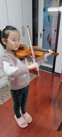 💞水晶学习小提琴🎻 第84周第2天！