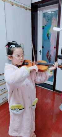 💞水晶学习小提琴🎻 第89周第1天！