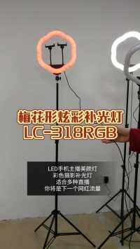直播灯摄影补光灯LC-318RGB