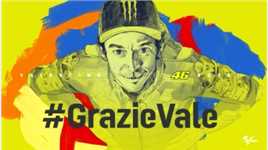 MotoGP 告别罗西退役 官方生涯致敬动画片  #罗西 #MotoGp