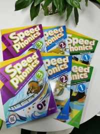 Speed Phonics 三个级别，用更快更集中的学习方式让孩子熟悉自然拼读法，为后续英语学习提供必要的基础，提升阅读