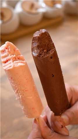 巧克力冰棒的新吃法 ，不信你不爱！#美食
