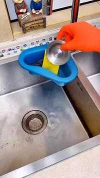 家里自从用了这个沥水篮，从此洗碗特别方便，下水道也不再堵塞#沥水篮