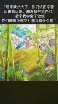 后来我长大了，你们依旧辛苦