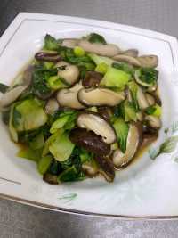冬菇青菜🥬满满的都是冬天的味道