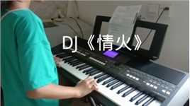 初次接触舞台演奏级的琴，来一首DJ《情火》