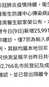 三月九日香港确诊人数有所下降，专家估计仍未见顶！