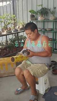 鹅卵石，加工的工艺品。来看看什么东西