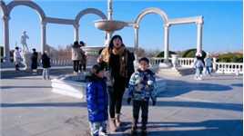 第112集 世界公园|双旦跨年遛娃好去处！世界公园冰雪季来啦！赏雪景，拍美照，哈皮遛娃一举多得！#北京世界公园#心动跨年