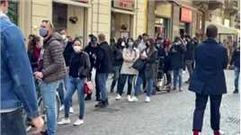 #意大利疫情 米兰华人街上复橙后的第一个星期六#海外生活