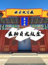 北京故宫博物院藏 元代蓝釉白龙纹折沿盘 《墨龙说瓷-北京故宫》017
