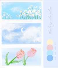 自带气泡感的蓝调🫧🔵
夏天要来了
画一幅超简单零基础的
宫崎骏蓝组图
#画画 #丙烯画 