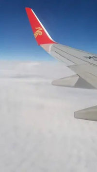 飞机上看烟花是什么样子，看完这个视频，你就知道了！